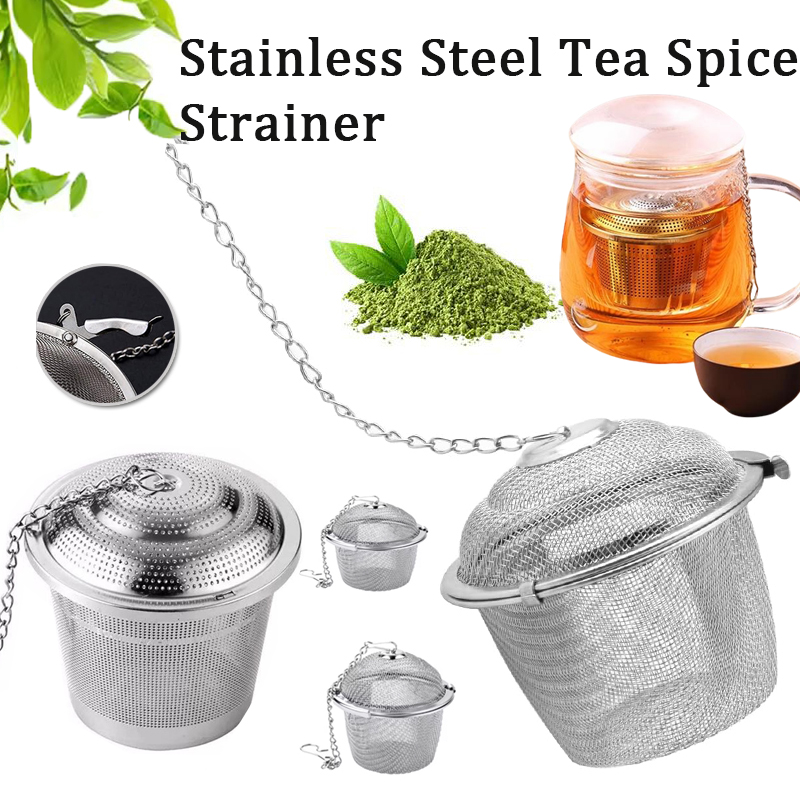 Herbal Wellness Supplement - 1-2Pcs Stainlesss Steel Tea Spice Strainer
