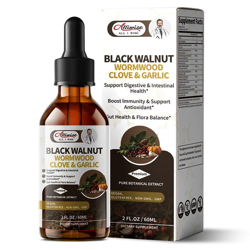 Herbal Wellness Supplement - Alliwise Black Walnut Lilac Drop with