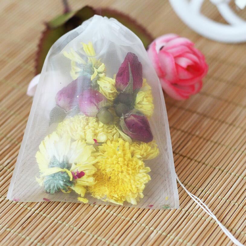 Herbal Wellness Supplement - 50pcs/lot Empty Tea Bag Nylon Material
