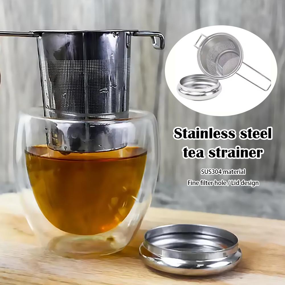 Stainless Steel Tea Strainer W - Herbal Wellness Products 评论和价格