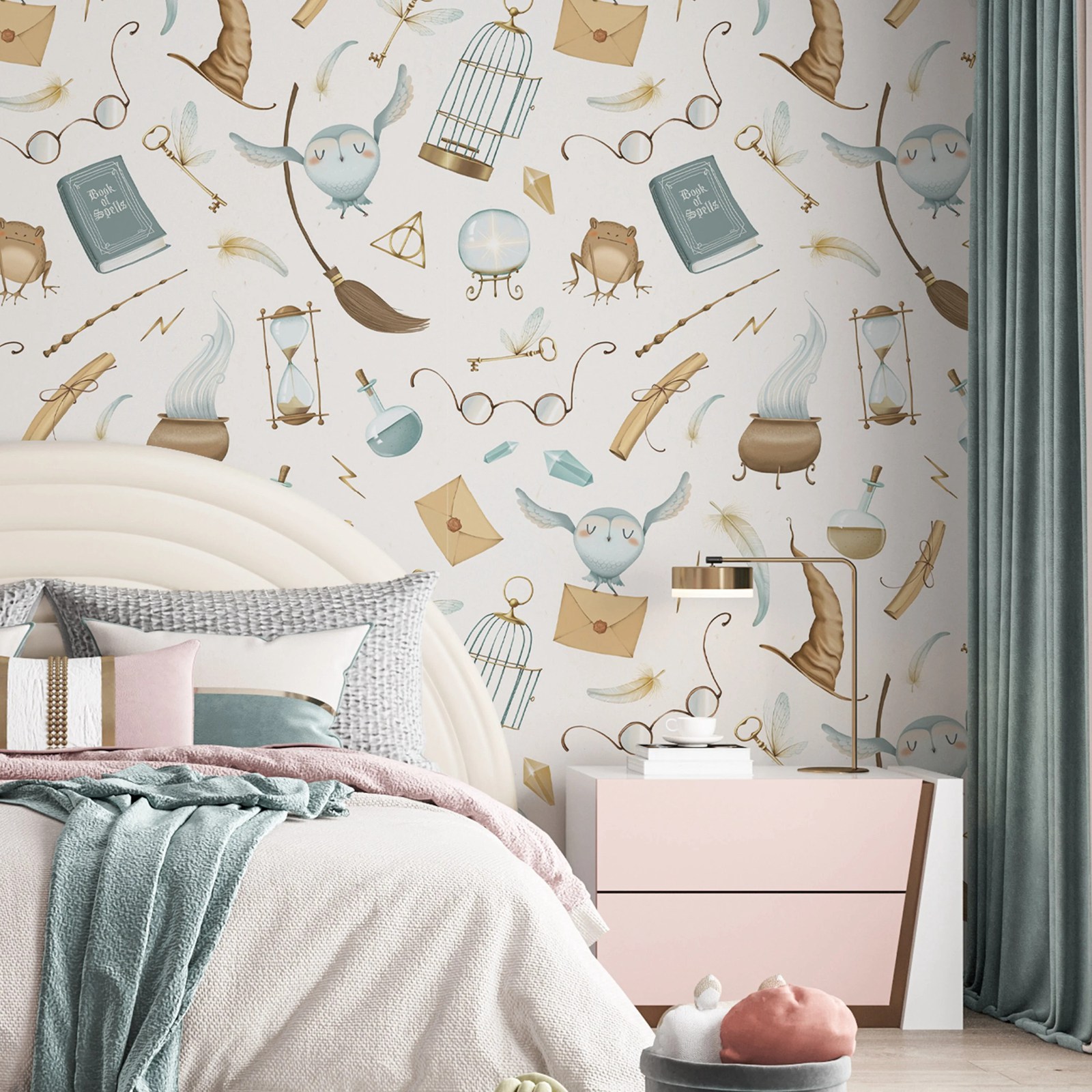 Self-adhesive Cartoon Wallpape - Herbal Wallpaper 评论和价格