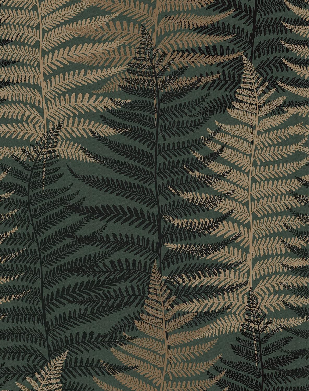Botanical Fern Peel and Stick  - Herbal Wallpaper 评论和价格