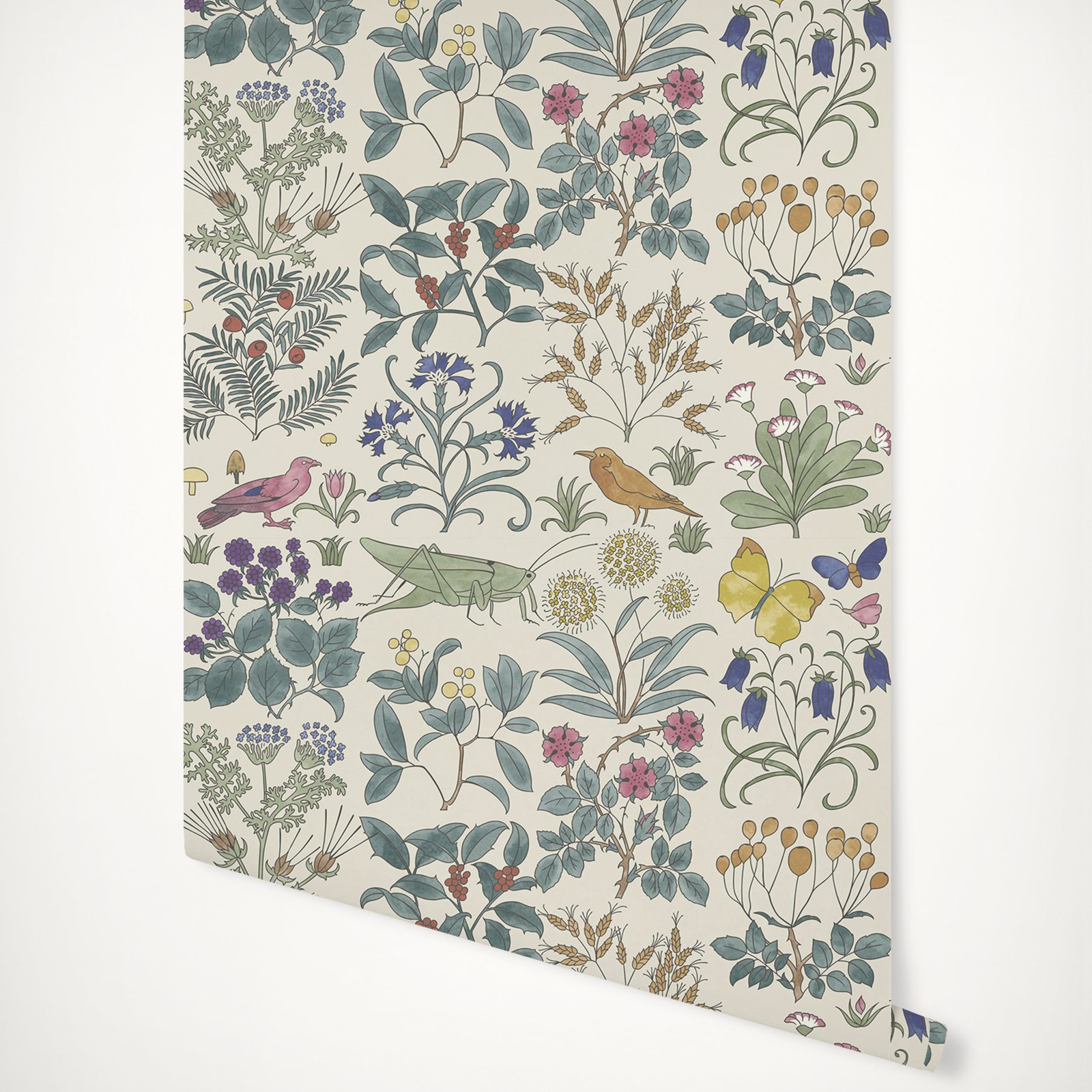 Apothecary's Garden Wallpaper  - Herbal Wallpaper 评论和价格