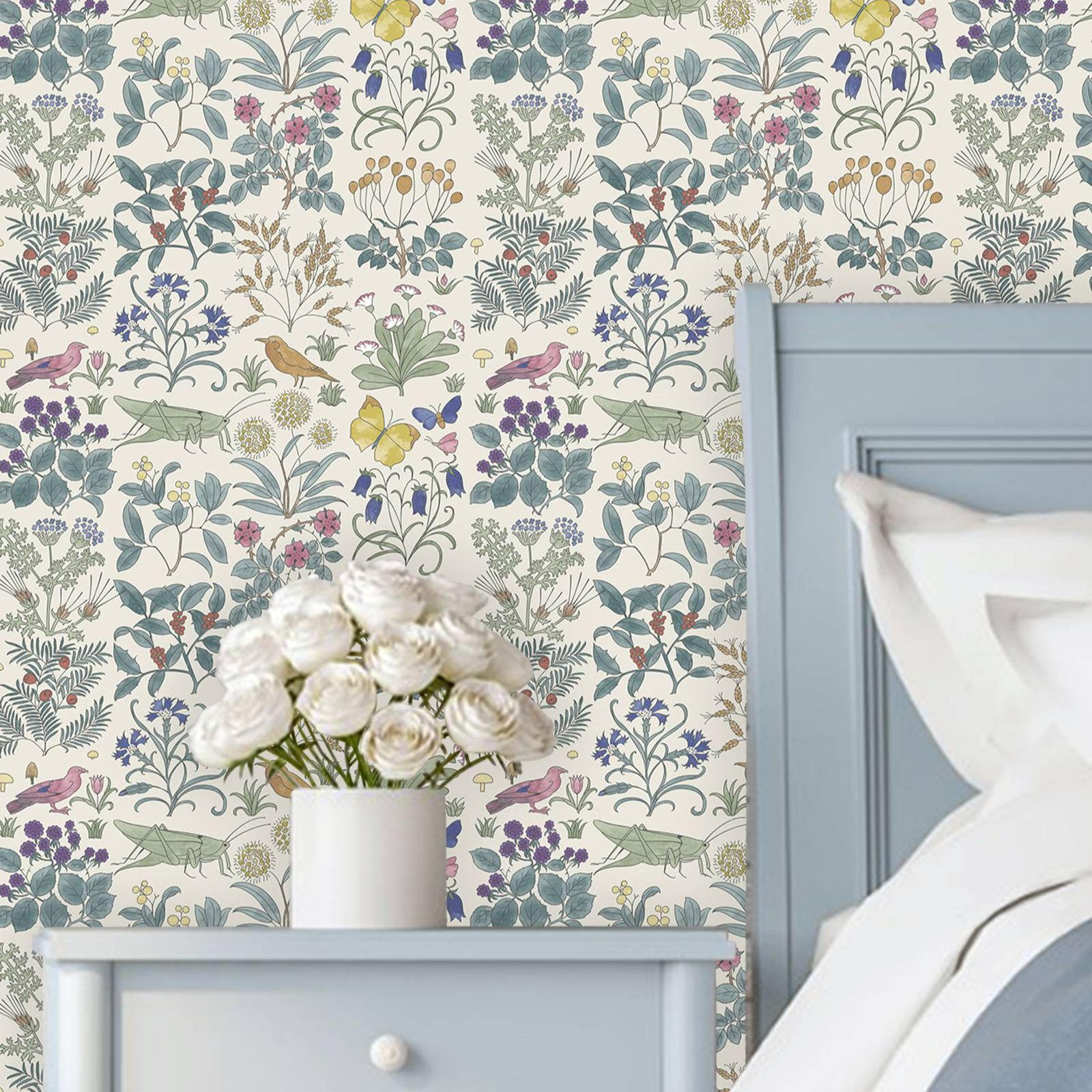 Apothecary's Garden Wallpaper  - Herbal Wallpaper 评论和价格