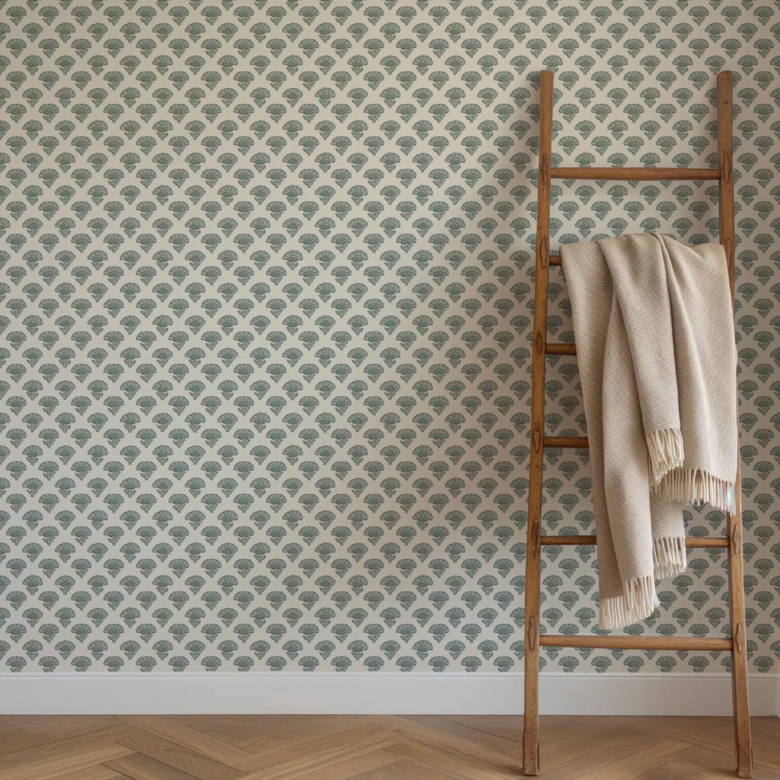 Farmhouse Cottage Wallpaper Pe - Herbal Wallpaper 评论和价格