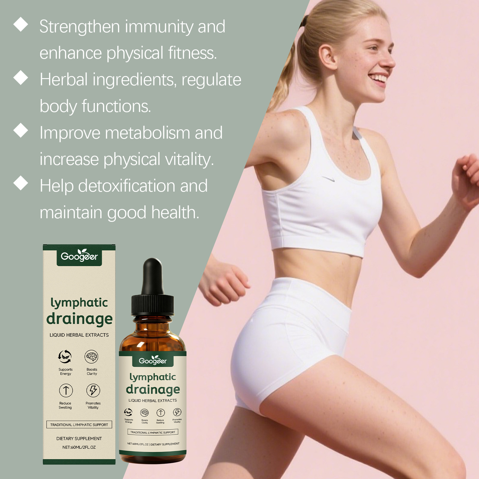 Lymphatic Drainage Drops 11-in - Herbal Wellness Supplement 评论和价格