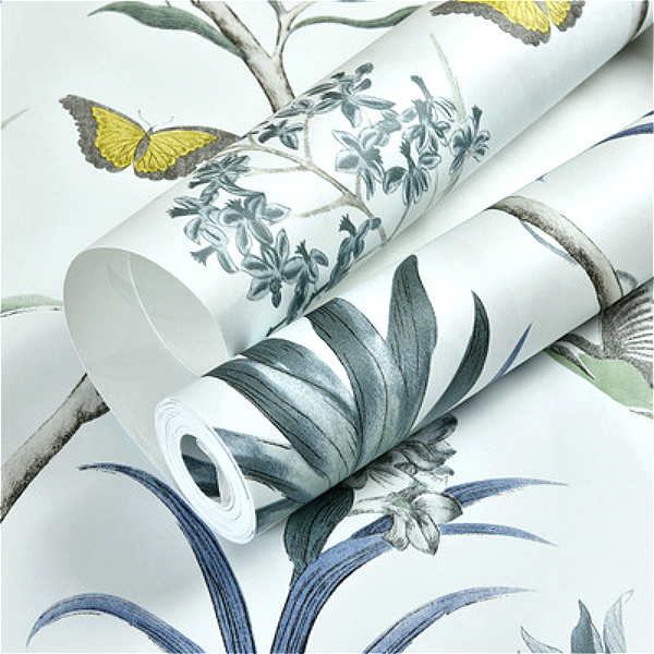 Chinoiserie Wallpaper Vintage  - Herbal Wallpaper 评论和价格