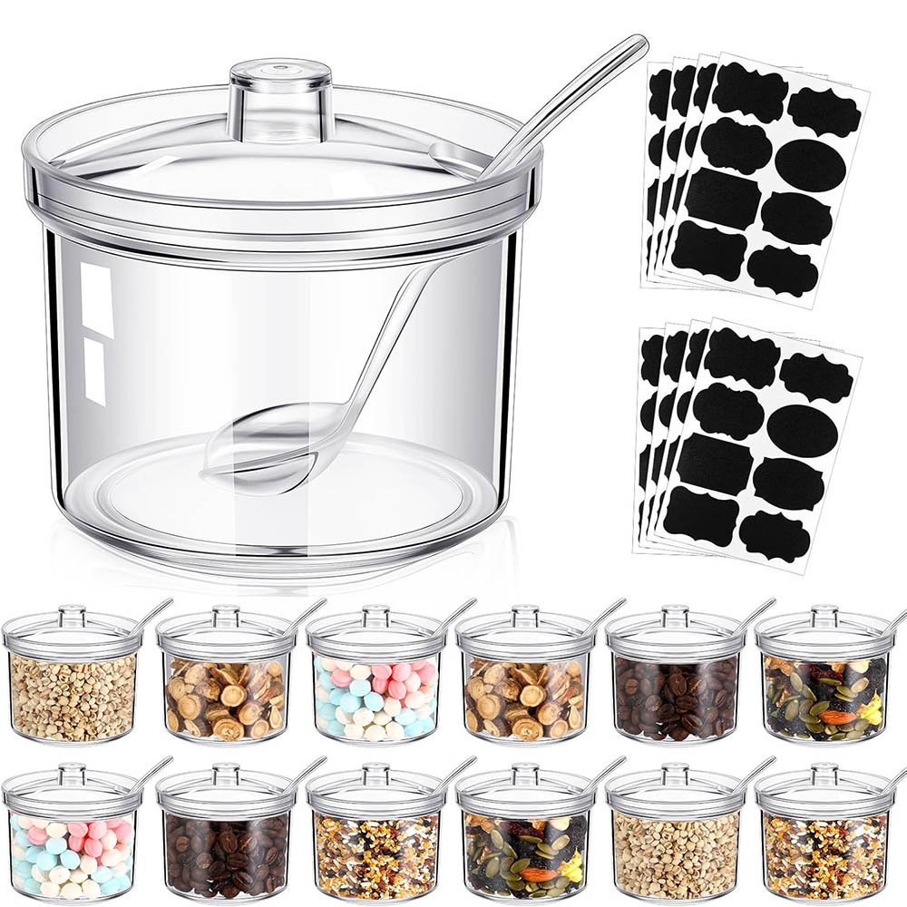 Acrylic Sugar Containers/Clear - Herbal Wellness Products 评论和价格
